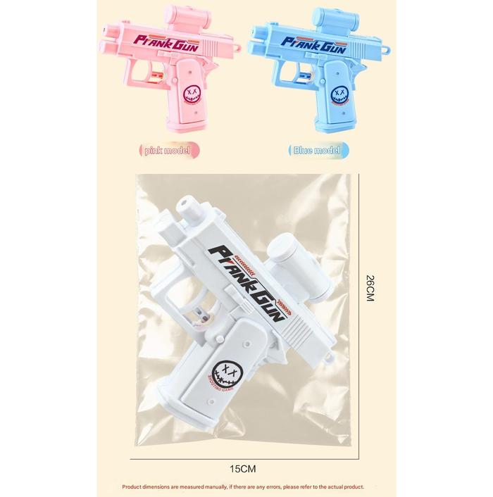 Pistol Air Dua Arah Mainan Prank Gun – Two-Way Water Gun Spray