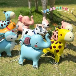 [LOGU] Balon berjalan kartun karakter animal, balon karakter walking balloon