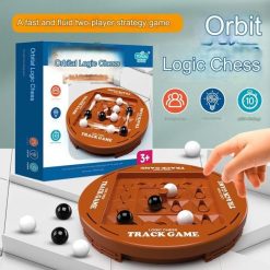 Mainan Logic Chess Track Game, Mainan asah otak catur logika, Puzzle Beads Game