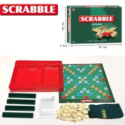 Mainan Board Game Spelling Crossword, Permainan Susun Kata Anak