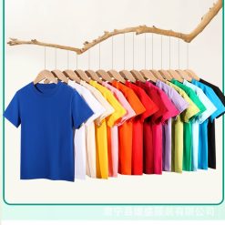 Kaos Warna Warni Anak Polos Katun Lembut Warna Pastel – Baju Anak Nyaman Adem Unisex Casual