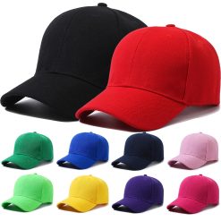 Topi Baseball Polos Unisex Dewasa dan Anak Simple Plain Cap Minimalis Stylish