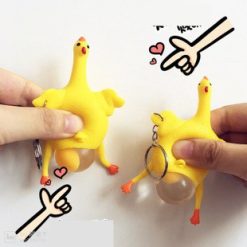 [LOGU] Gantungan kunci ayam, Gantungan squishy ayam