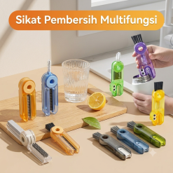 Sikat Pembersih 3in1 Mulifungsi, Sikat Pembersih Botol atau Cup serbaguna