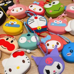 Gantungan Tas Kunci Bentuk Dompet Koin dengan Karakter Lucu dan Menggemaskan