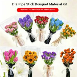 DIY Set kawat mercy bunga, DIY Buket Bun