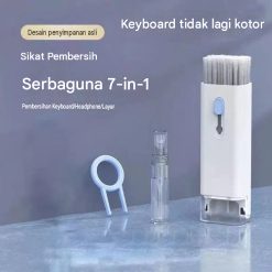 Alat Pembersih Elektronik 7in1 Multifungsi Sikat Pembersih Keyboard Earphone Layar HP Laptop Portabel