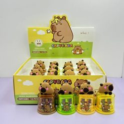 [LOGU] Rautan Pensil Karakter Si Lucu Bentuk Silikon Kreatif Dua Lubang Sekolah