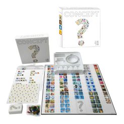 Mainan Concept Board Game Family Party Game Tebak Kata Edukasi Permainan Komunikasi Kreativitas 4-12 Pemain