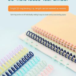 5pcs Cincin Ring Notebook Disc Binding 30 Ring Lepas Pasang