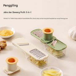 Alat Dapur Multifungsi 3in1 Pemarut Pengiris Penggiling MPASI Bayi Praktis