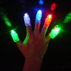 [LOGU] Led fingers, Lampu senter jari, Finger Light Party, cincin lampu jari pesta, finger led