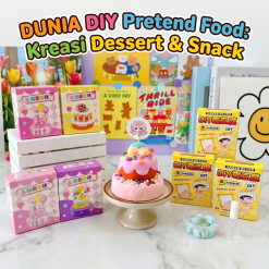 Mainan Set DIY Permainan Masak-Masakan Anak, Mainan Viral Tahu Fermentasi Imitasi dan Mainan Hias Tart