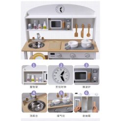 [KHUSUS BATAM] Mainan dapur kayu pretend play anak, Kitchen play set