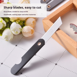 Cutter Lipat Mini Portable Folding Utility Knife Pisau Cutter Kertas Paket Kerajinan DIY Alat Potong Praktis