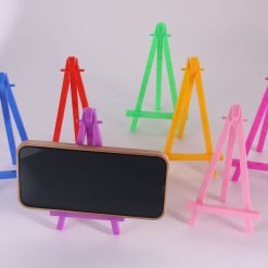 Mini Easel Plastik Dudukan Lukisan Stand Foto Kanvas Display Meja Ringan Praktis