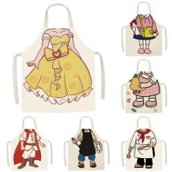 Apron Celemek kartun Lucu Cartoon 2D