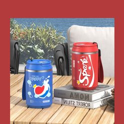 Tumbler Stainless Steel 304 Desain Kaleng Cola Viral | Gelas Kopi Unik Kekinian | Cup Minum Mobil Portable